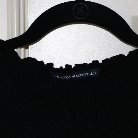 Black crop top from brandy - Picture 2 of 2